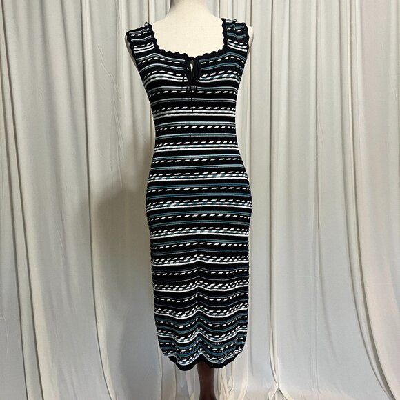 BCBGMaxAzria Dresses & Skirts - BCBGMaxazria Knit bodycon midi dress size L